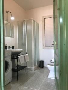 Koupelna v ubytování Appartamento con terrazza