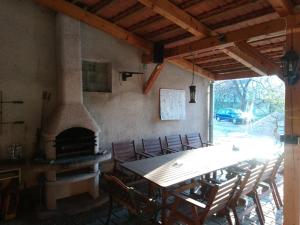 Posezení v ubytování Apartmán Modré z nebe