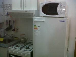 Η κουζίνα ή μικρή κουζίνα στο Departamento Parque España