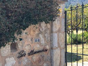 A garden outside Ses llimoneres