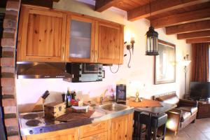 Kuchyň nebo kuchyňský kout v ubytování Hazienda Apartmenthotel - Für ein paar Tage oder monatelang