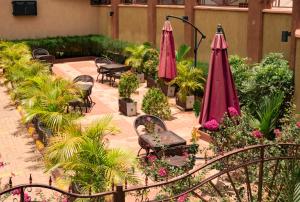 Zahrada ubytování G-One Hotel Kampala