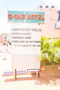Certifikát, hodnocení, plakát nebo jiný dokument vystavený v ubytování G-One Hotel Kampala