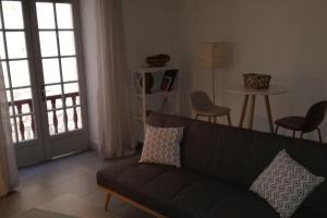 Χώρος καθιστικού στο appartement au coeur de la cité