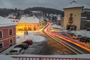 Barbakan during the winter