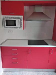 Kuchyň nebo kuchyňský kout v ubytování Vienda de Uso Turístico Ramos 1