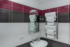 Koupelna v ubytování Mon Ami Hotel