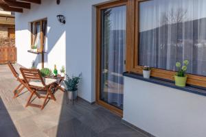Balkón alebo terasa v ubytovaní pension George