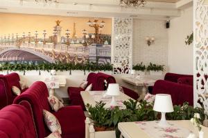 Posezení v ubytování Mon Ami Hotel