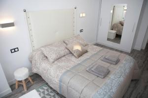 Posteľ alebo postele v izbe v ubytovaní Apartamento de Sonia II