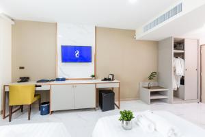 Posezení v ubytování The 8 Hotel Udonthani