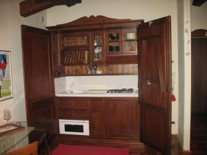 Kuchyň nebo kuchyňský kout v ubytování B&B A Casa Di Andrea