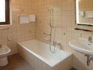 Koupelna v ubytování Ferienwohnung Eichler