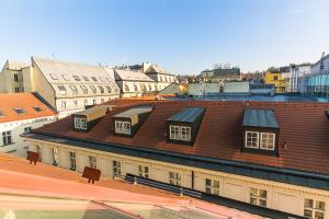 Výhľad na mesto Praha alebo výhľad na mesto priamo z apartmánu