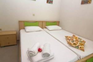 Posteľ alebo postele v izbe v ubytovaní Golden Blue Villa