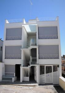 Uma varanda ou terraço em Appartamenti porta mare