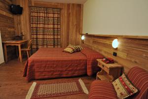 TV a/nebo společenská místnost v ubytování Hotel Rendez-Vous - Aymavilles