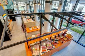 Nourriture dans l'hôtel ou à proximité