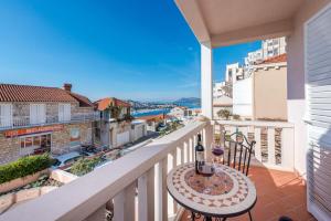 Balkón nebo terasa v ubytování Luxury apartment Tara