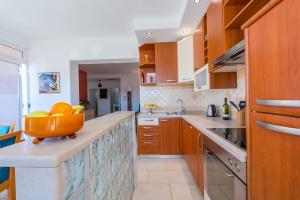 Kuchyň nebo kuchyňský kout v ubytování Luxury apartment Tara