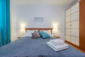 Postel nebo postele na pokoji v ubytování Luxury apartment Tara