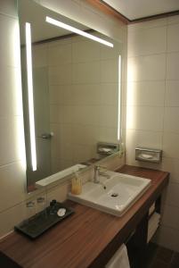 Koupelna v ubytování Hotel Jägerhof