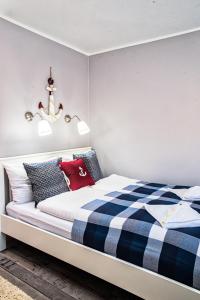 Posteľ alebo postele v izbe v ubytovaní Morning Star Apartments