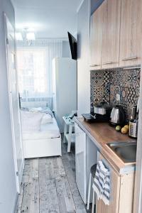 Posteľ alebo postele v izbe v ubytovaní Morning Star Apartments