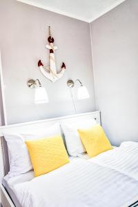 Posteľ alebo postele v izbe v ubytovaní Morning Star Apartments
