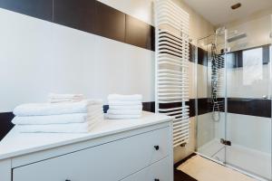 Kúpeľňa v ubytovaní Atticus Apartments