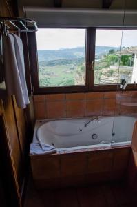 Koupelna v ubytování Hotel Montelirio
