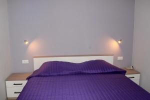 Posteľ alebo postele v izbe v ubytovaní Victoria Apartments