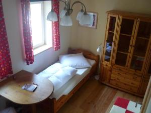 Postel nebo postele na pokoji v ubytování Gästehaus Liemehna