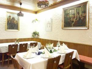 Restaurace v ubytování Weisses Rössl