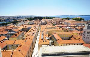 Výhľad na mesto Zadar alebo výhľad na mesto priamo z apartmánu