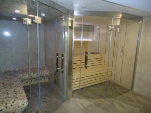 Koupelna v ubytování Hotel Ridomar 365