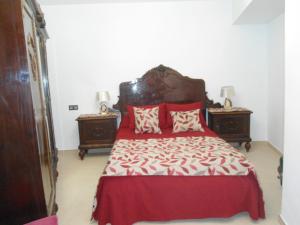 Postel nebo postele na pokoji v ubytování Casa de Los Albas 4p