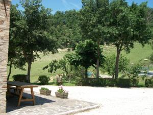 Vonkajšia záhrada v ubytovaní Agriturismo La Caputa