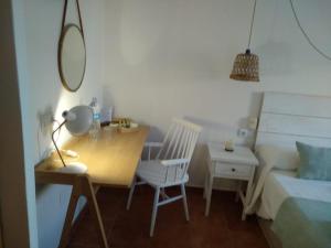 Hostal Sa Posada Set Cales的休息区