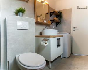 Koupelna v ubytování Apartment Katalea