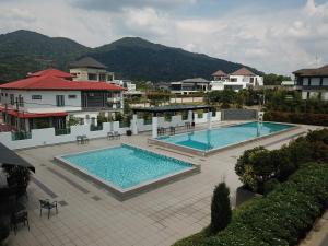 Bazén v ubytování Casa Bianca nebo v jeho okolí