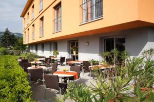 Zahrada ubytování Das smarte Hotel garni