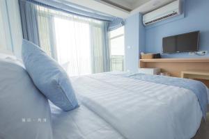 Voodi või voodid majutusasutuse Slow corner homestay toas