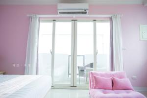 Voodi või voodid majutusasutuse Slow corner homestay toas