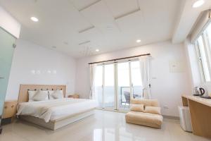 Voodi või voodid majutusasutuse Slow corner homestay toas