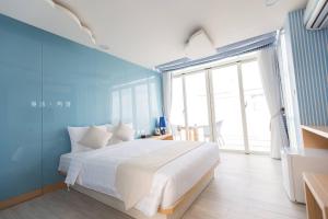Voodi või voodid majutusasutuse Slow corner homestay toas