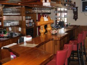 Lounge nebo bar v ubytování Seehotel Lönö