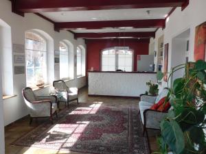 Posezení v ubytování Seehotel Lönö