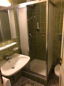Koupelna v ubytování Hotel Pflieger