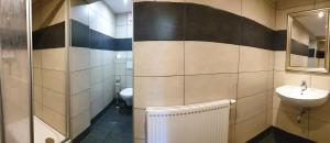 Ein Badezimmer in der Unterkunft Hotel 3 Gemsen